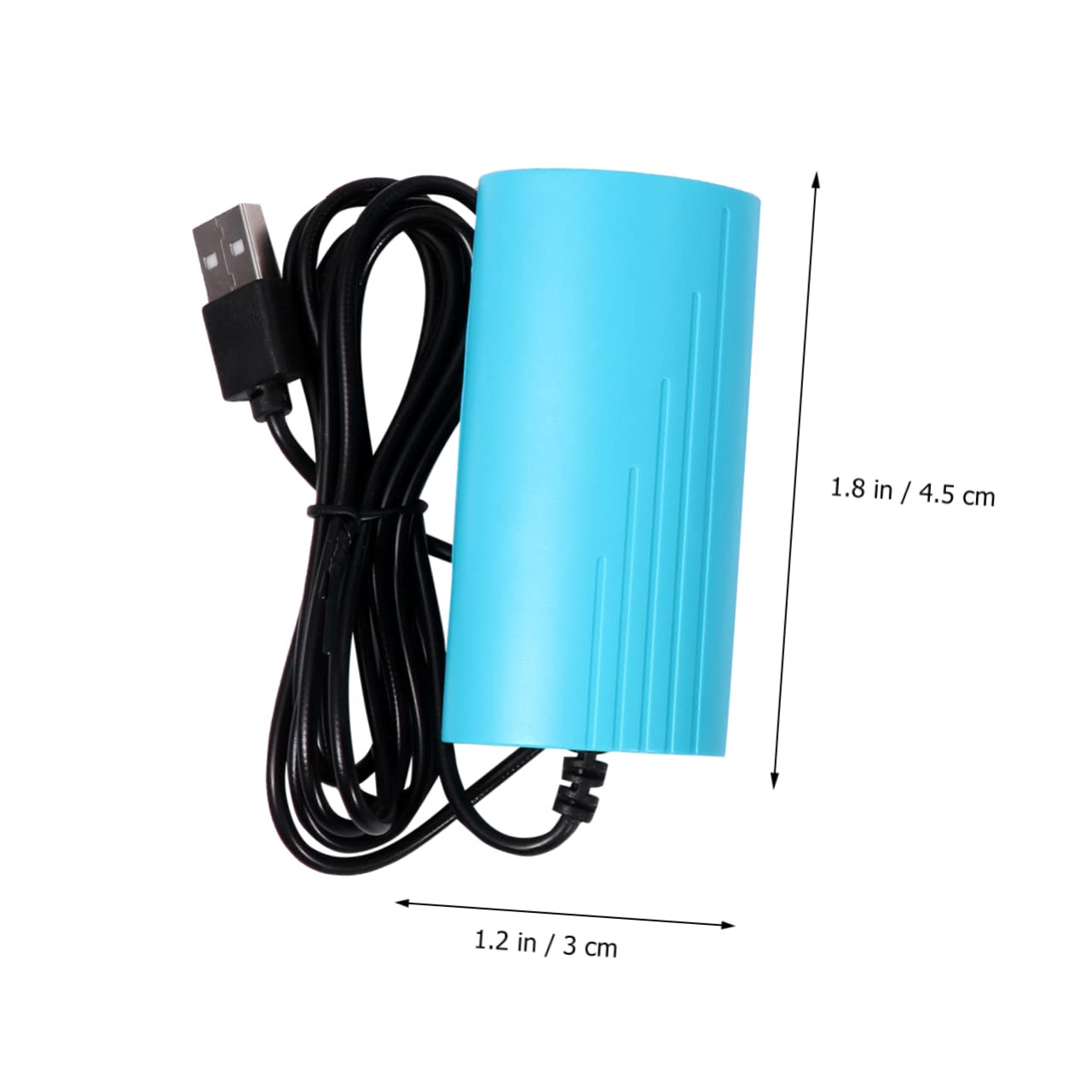 Happyyami 3piezas Bomba De Aire Portátil USB para Acuario Silenciosa para Mantener Tanques Actividades Al Aire