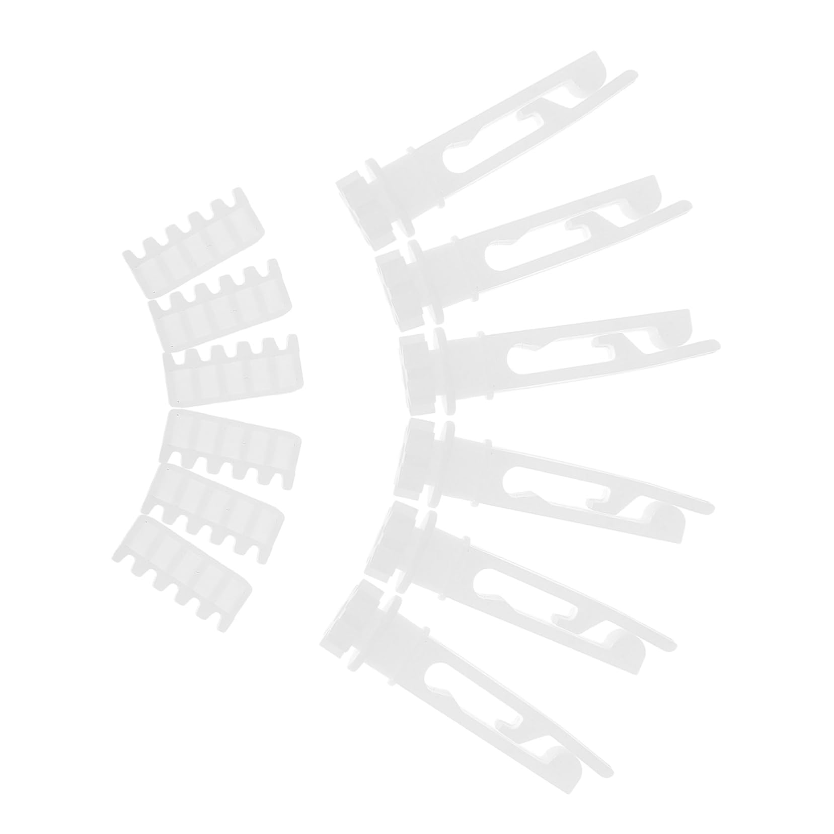 DECHOUS 1set Vertical Blind Repair Stems Kit Replacement Parts for Vertical Blinds Plastic Gear Components for Easy Installation and Repair Compatible Various Models