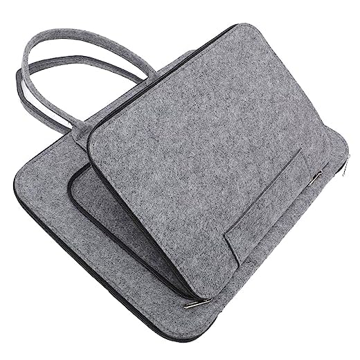 UKCOCO Bolsa Para Caderno De Feltro Bolsa De Transporte Para Laptop Monitor 144hz Envelope Fino Para Notebook Maleta Para Laptop Monitores Saco De Feltro Sentido Viagem Pano De Feltro