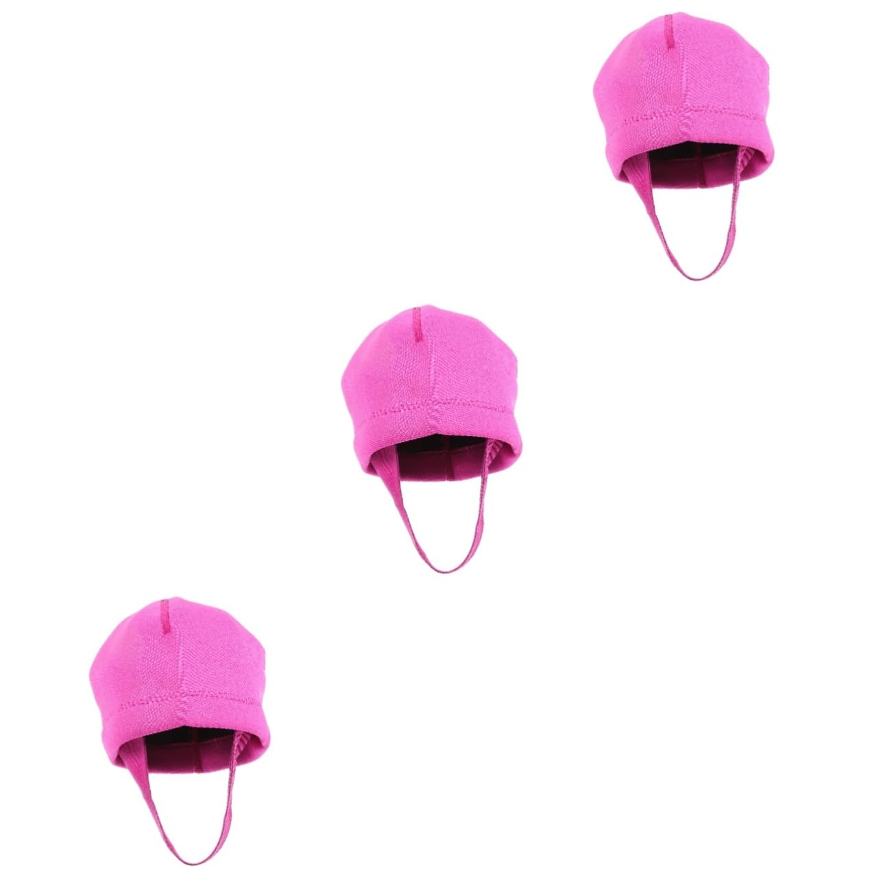 Sosoport 3piezas Capucha De Neopreno para Surf y Buceo Gorro Térmico De Natación con Protector De Barbilla para Actividades Acuáticas y Climas Fríos Talla