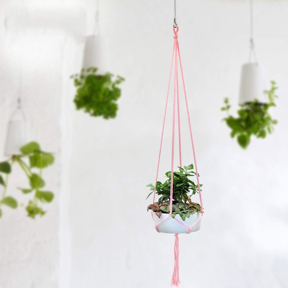 WITUSE hanging planter wall hanging macrame plant Basket Balcony Office ...