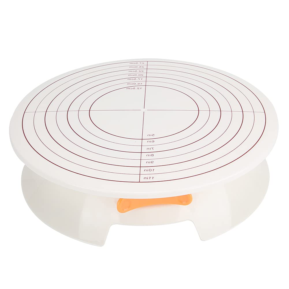Omabeta Kitchen Baking Utensils with Buckle Cake Decorating Turntable DIY Durable for Cake for Bakery