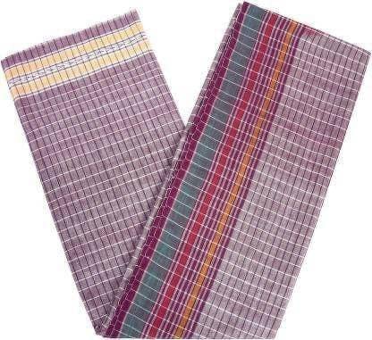 VACHI 100% Pure Cotton Handloom Bath Towel/Gamosa/Tauliya/Gamcha Check ...