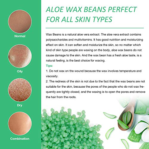 image for lifestance Hard Wax Beans Hair Removal Painless Lansley for Full Body 