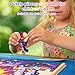 Nattork Wooden Puzzles for Kids Ages 4-8, 4-in-1 Wooden Jigsaw Puzzles in a Box (48 pcs), Toddler Educational Toy Gift with Outer Space Puzzles, Funny Puzzle Game for Kids Ages 3-5