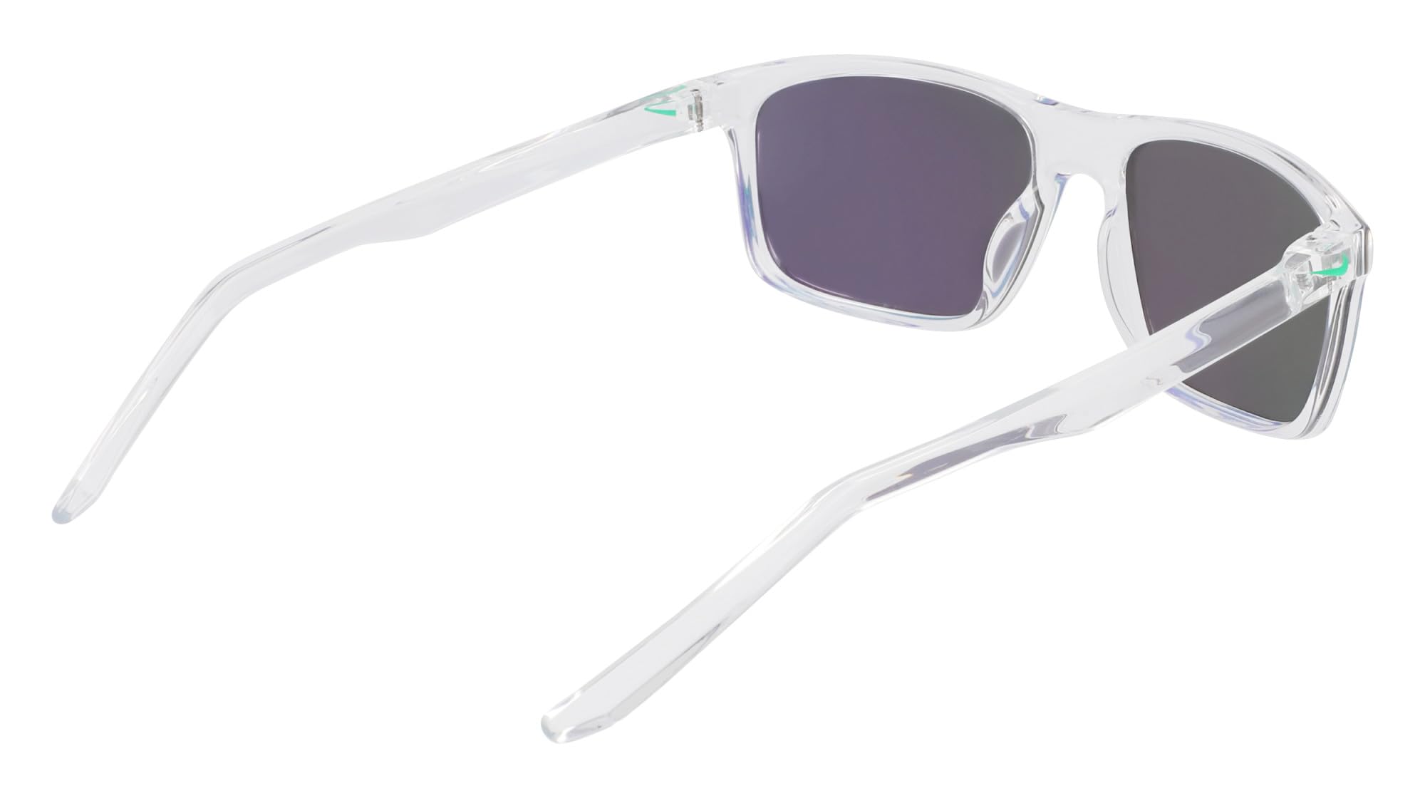 NIKE Occhiali da sole FIRE L P N IU4690X - Schermo performance, Lente 58 mm, CLEAR/POLAR GREEN MIRROR /