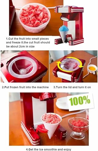 Machine à glace rasée électrique et petite broyeuse compacte avec lame - 5