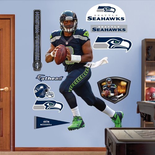 Fathead NFL Seattle Seahawks Russell Wilson - Home
