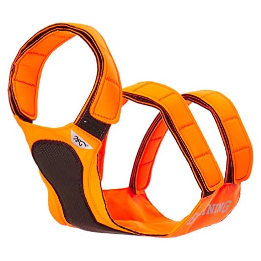 Browning Dog Protection Vest Dog Hunting Vest, Safety Orange, Medium