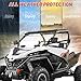 StarknightMT Zforce 950 Vented Front Windshield Compatible with CFmoto Zforce 950 H.O. Sport 2022 2023, H.O EX 2022 2023 2024, Sport 2020 2021 2022 (Not Fit 2025+ Models)