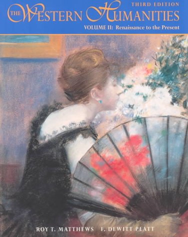 Western Humanities: Renaissance to the Present 155934945X Book Cover