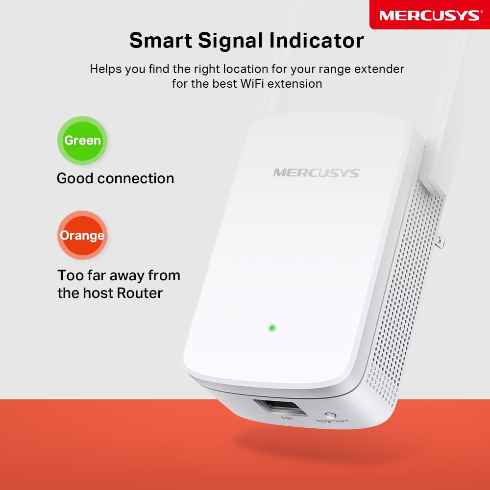 MERCUSYS ME30 AC1200 Repetidor WiFi 5 GHz 2.4 GHz 2 Antenas Externas