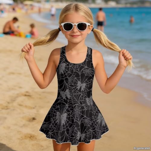 Image of KEIAHUAN Gymnastics Leotards for Girls Sleeveless Bodysuit Dance Leotards Performance Costume