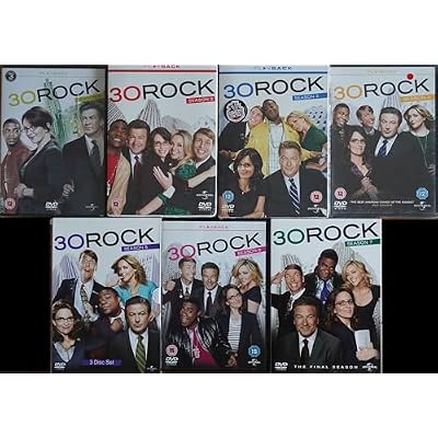 30 ROCK 1-7 COMPLETE COLLECTION 1 - SEASON 1 / 2 - SEASON 2 / 3 - SEASON 3 / 4 - SEASON 4 / 5 - SEASON 5 / 6 - SEASON 6 / 7 - THE FINAL SEASON = ULTIMATE 7x DVD SET