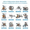 51fm2yp3grl - Sillbird STEM 12-in-1 Education Solar Robot Toys -190 Pieces DIY Building Science Experiment Kit for Kids Aged 8-10 and Older,Solar Powered by The Sun