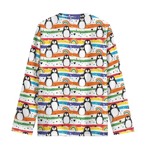 Xhuibop Girls Shirts Pullover Tops for Teen Girls Clothes Crewneck Sweatshirts2