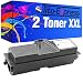 Produktbild Tito-Express PlatinumSerie 2X Toner-Kartusche XXL Schwarz für Kyocera Mita TK-160 FS-1120 16.000 Seiten