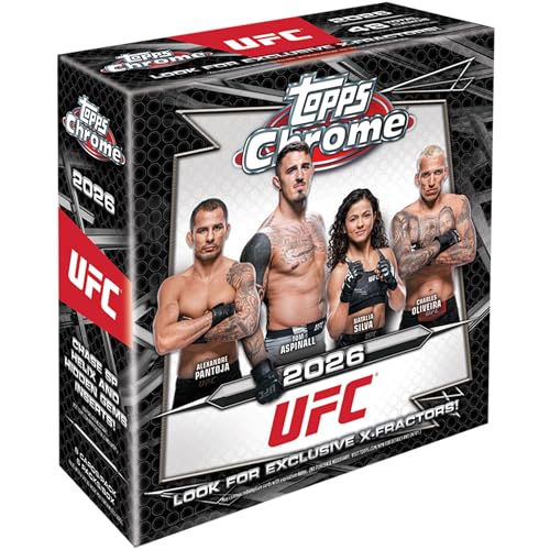 2026 Topps Chrome UFC - Factory Sealed - Mega Box