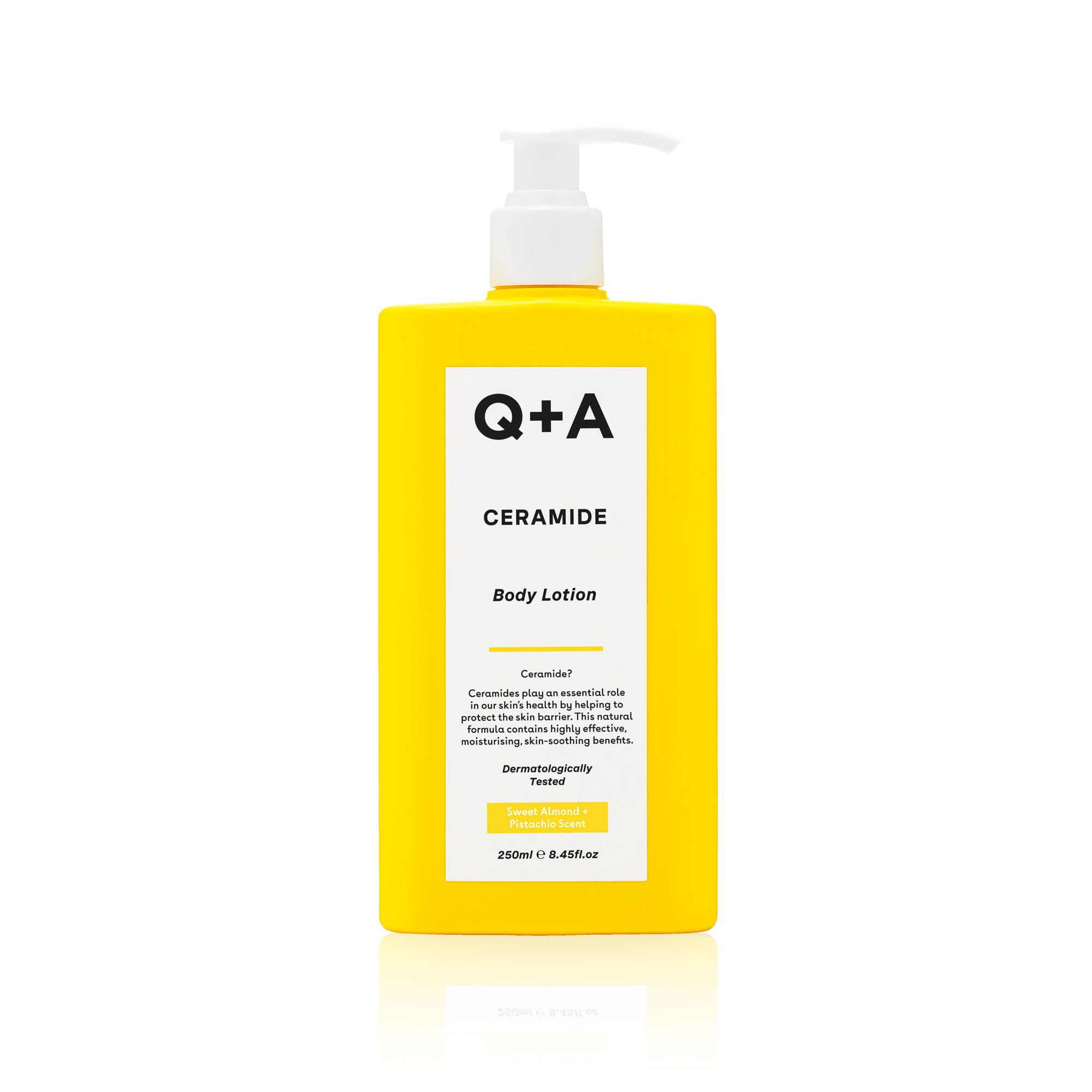 Q+A Ceramide Body Lotion 8.45fl oz, for Nourishing body care with