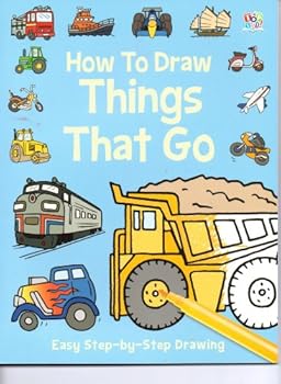 Paperback How to Draw Things That Go Book