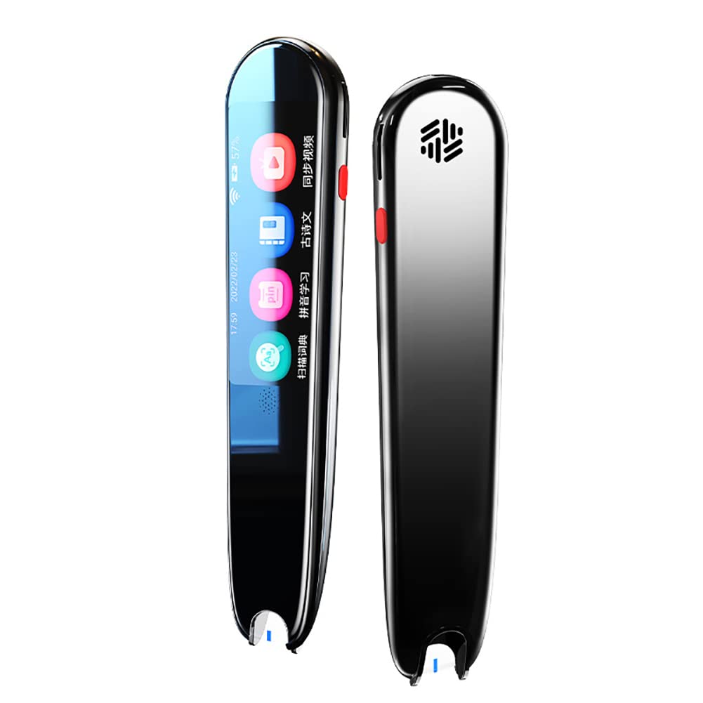 Stylo Traducteur Intelligent : Scanne, Traduit 12 Langues Hors Ligne + 131 En Ligne, écran 2.99", Enregistreur HD - Parfait Voyages & études