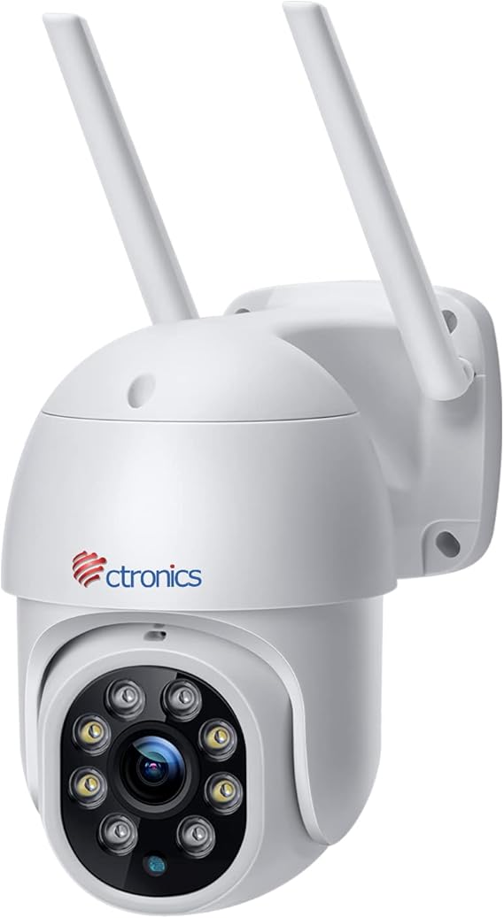 ctronics PTZ Überwachungskamera Aussen,1080P Kabellose IP WLAN Outdoor