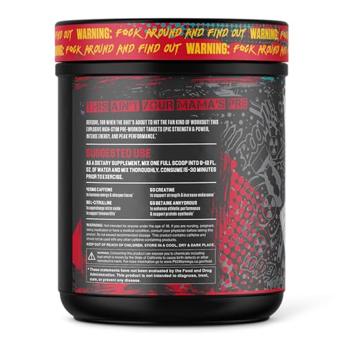 Image of Anabolic Warfare Defcon1 High Stim, High-Intensity Pre-Workout Powder (Fruit Explosion, 20 Servings)