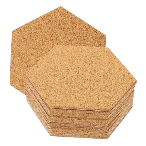 Coussinet en liège hexagonal 2mm pour vos loisirs créatifs et protection de table