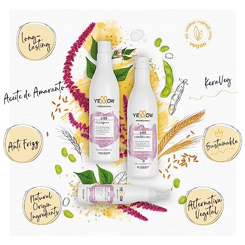 Yellow Liss Multi-benefit 150ml 10-in-1 Smoothing Serum, White, 150 ml (Pack of 1) - Image 3