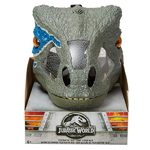 Mascara Eletrônica Raptor, Jurassic World, Mattel