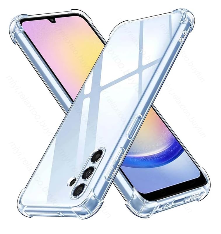 Lustree Bumper Transparent Shock Proof Design Back Cover Case for Samsung Galaxy A15 / Samsung Galaxy F15 5G / Samsung Galaxy M15 (Transparent) (B0CRDDDR27) Amazon Price History, Amazon Price Tracker