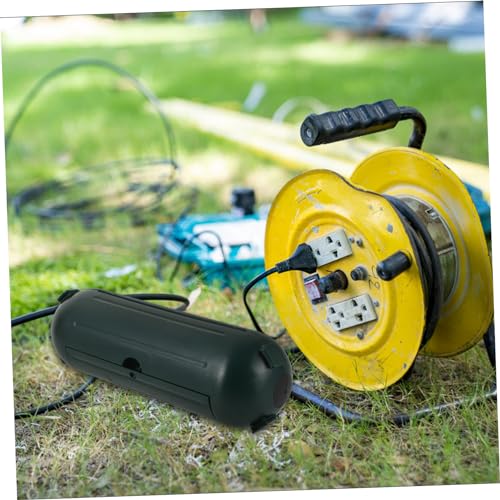 Caja resistente al agua para gestión de cables y protección de extensión eléctrica para exteriores miniatura 4