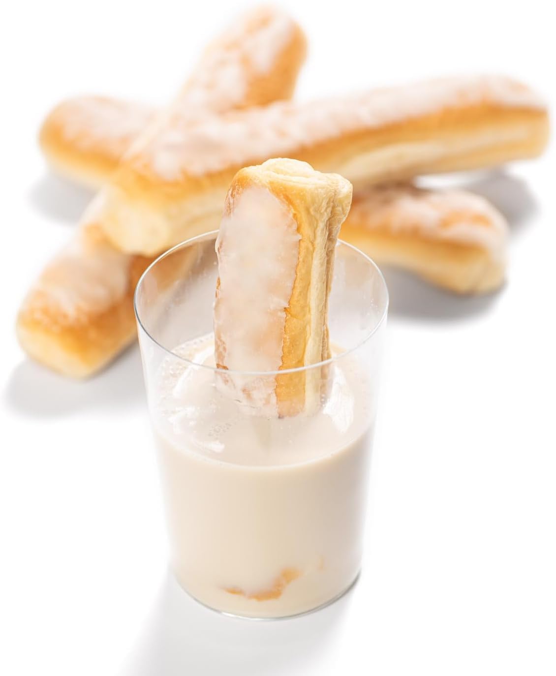 Fartons Artesanos Glaseados con Azúcar – Pack 22 Uds (1 kg) | Esponjosos y Suaves, Bollería Tradicional para Mojar en Horchata de Chufa, Café o Chocolate