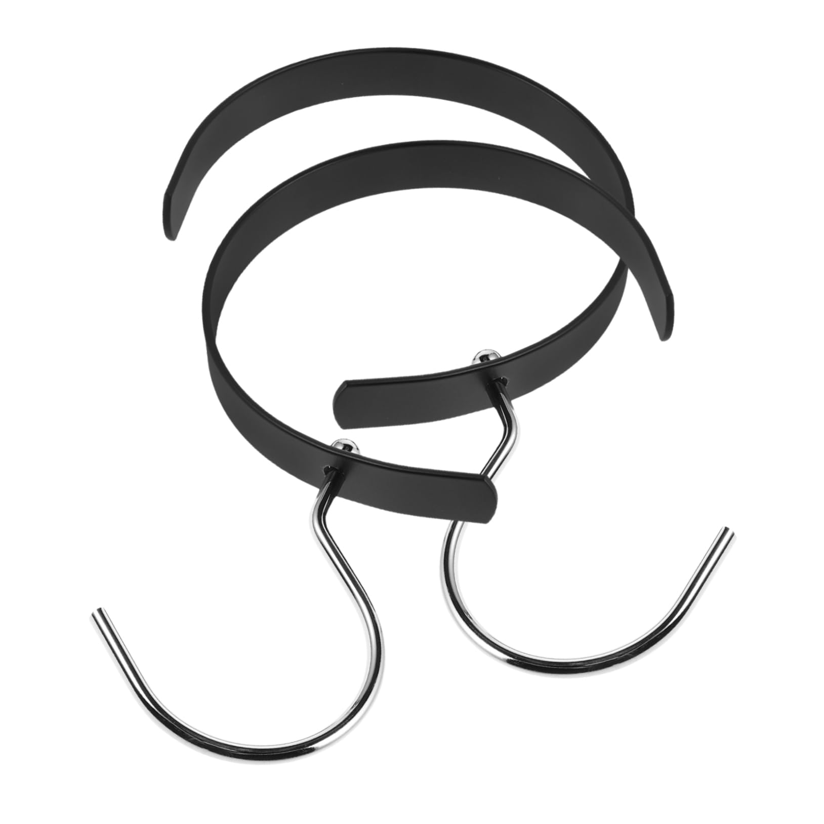 Ciieeo Space Saving Belt Rack 2pcs Rotating Hangers for Closet Tie Scarf Hat Purse Organizer