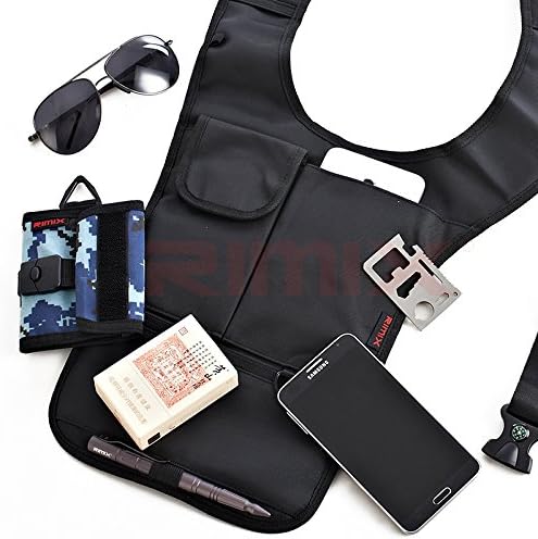 Rimix 4 Anti-Theft Tactical Stealth Multifunctional Armpit Bag, Hidden Underarm Pocket Shoulder Bag