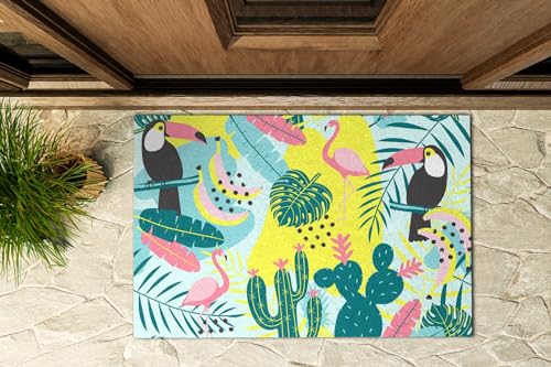 Paillasson extérieur grand format tapis entrée terrasse résistant intempéries