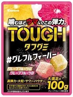 カバヤ タフグミ グレフルフィーバー 100g×8個