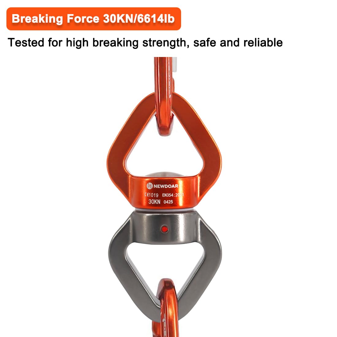 NewDoar Columpio Giratorio 35 KN Micro Rotator Dispositivo Giratorio Swing Spinner para Columpio