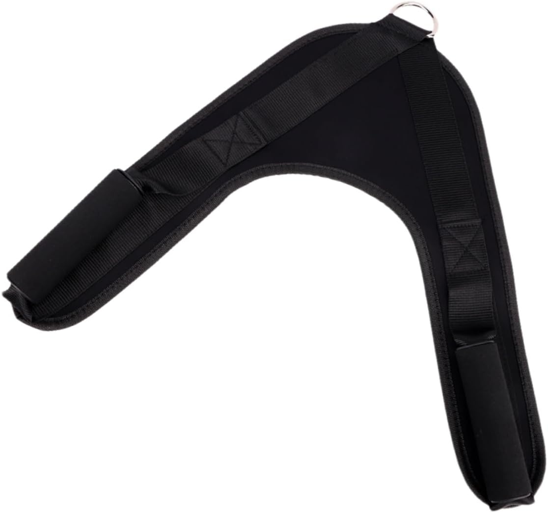 Convenient Shape Abdominal Exercise Strap Fitness Equipment Cable Machine Attachment for Core Strength Training Gym Ergonomic Handle for Comfortable Grip