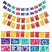 50 FT Papel Picado Mexicano para Fiesta with Encanto Movie Scenes (12.5 FT x 4) 4 Papel Picado PLASTIC Mexican Party Banners, Encanto Birthday Party Supplies, Hispanic Heritage Month Decorations