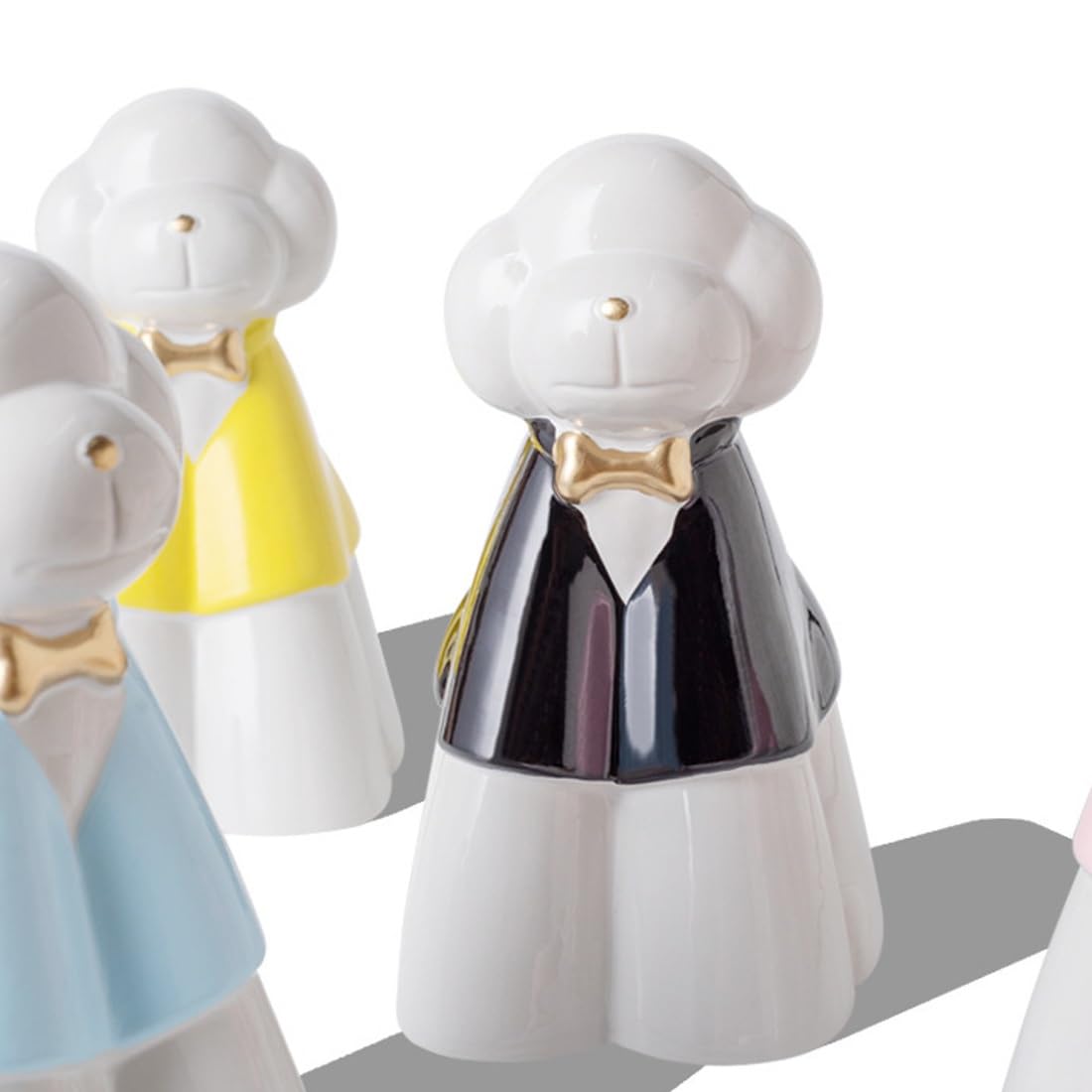 Ceramiczna Urna dla Psów Zwierząt, Pudełko Kremacji(Yellow)