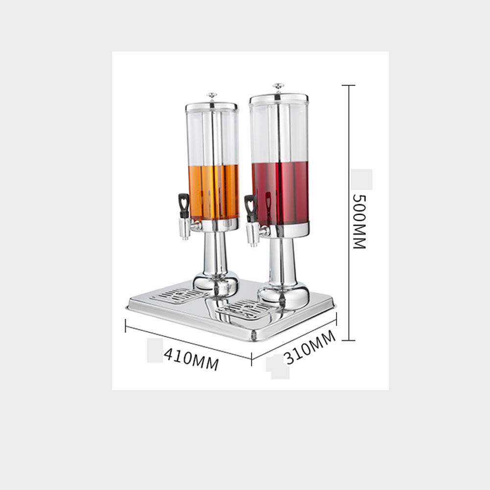 Dispensador de bebidas con núcleo de hielo, dispensadores de bebidas heladas utilizados para desayuno, bufés, bufés y barras de cóctel para fiestas