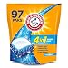 Arm & Hammer 2-IN-1 Laundry Detergent Power Paks, 97 Count