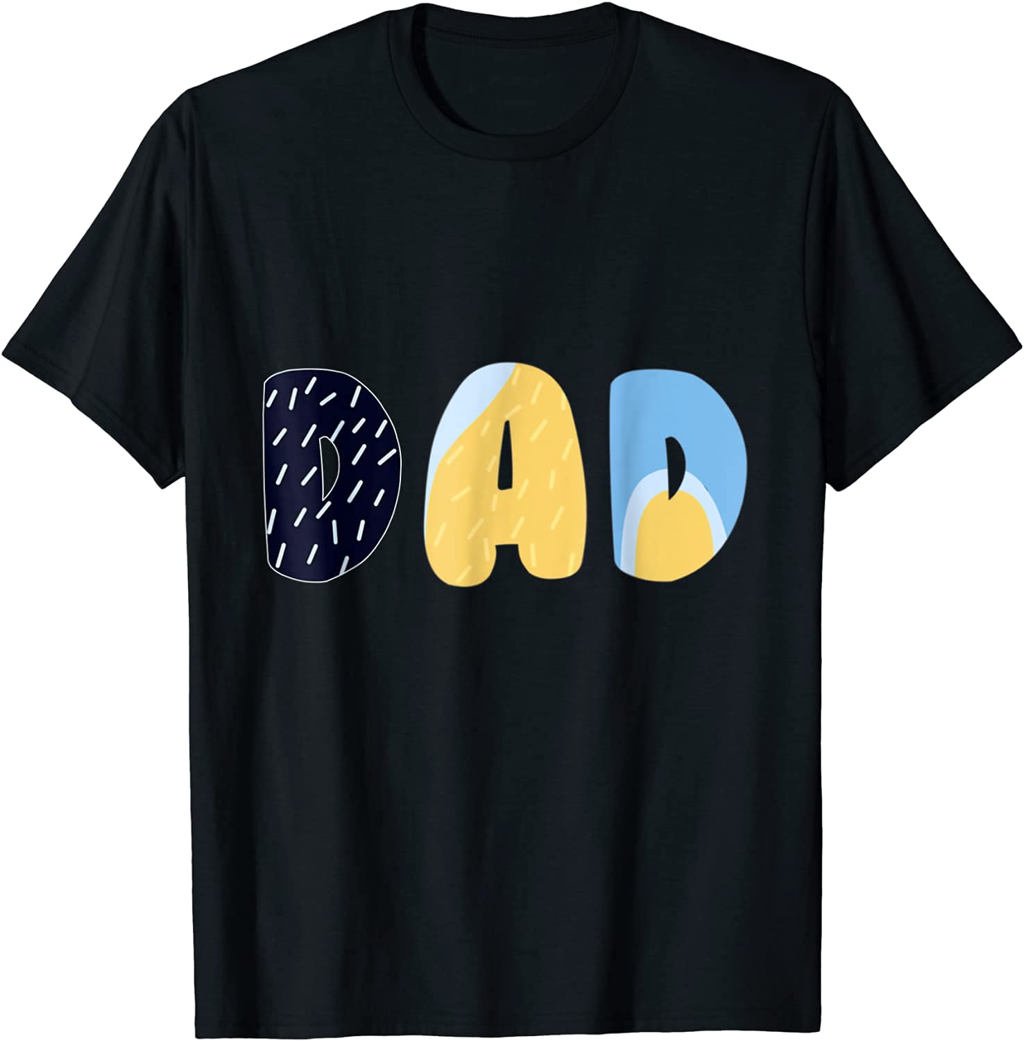 APSRA TRADERB.luey Dad for Daddy's on Father's Day, Bandit T-Shirt T-Shirt ds170 T-Shirt Cotton T-Shirt - Regular Fit, Printed T-Shirts for Men 3154