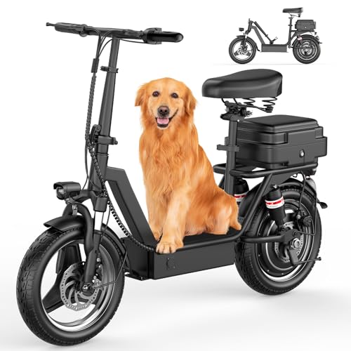 1000W Peak Motor Electric Scooter for Adults, 35 Miles...