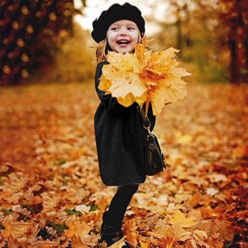 Children Coats Winter Windproof Coat Jacket Kids Warm Fleece Outerwear Jacket Big Girls Toggle Coat4