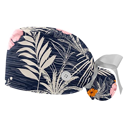 Chapeaux de travail JDEZ avec bandeau de transpiration réglable, lot de 2 pièces