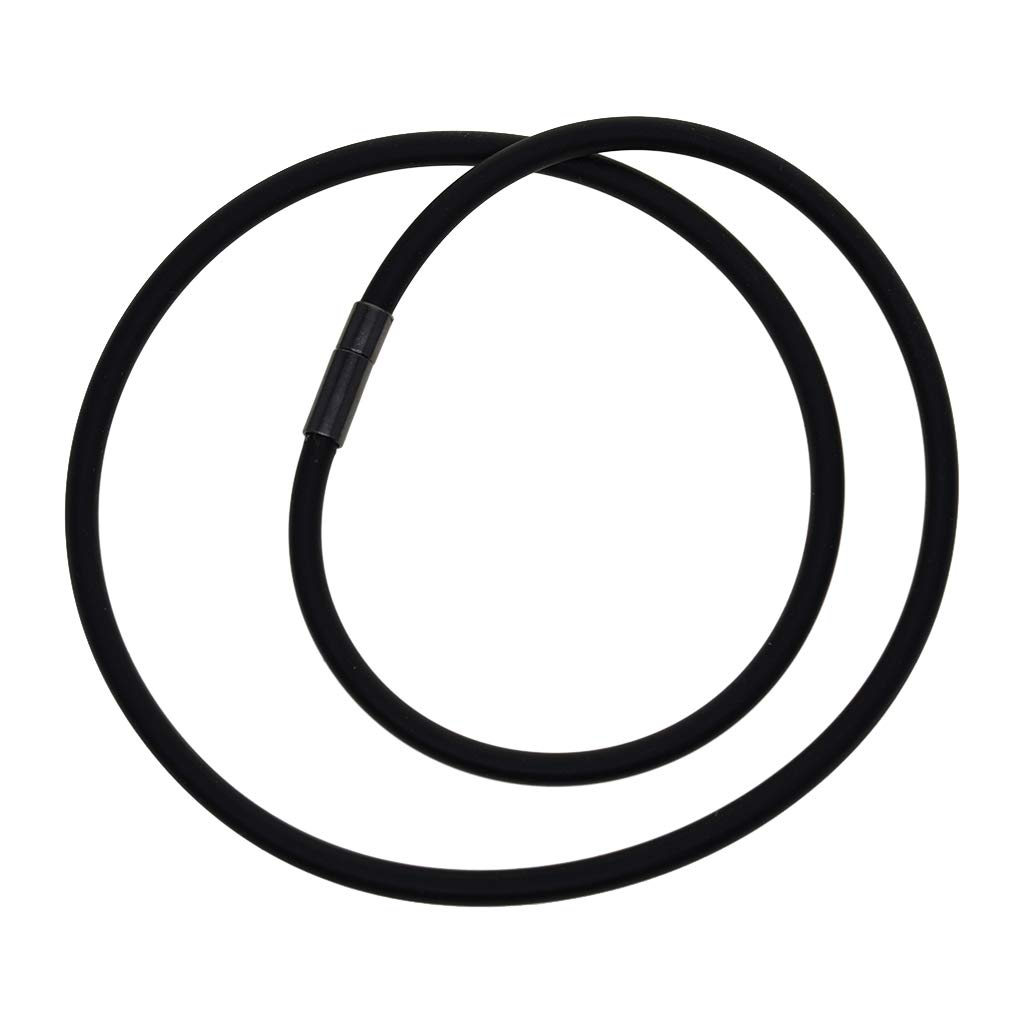 Amazon.co.jp: Hellery 紐 ネックレス チョーカー シリコン 4mm コード