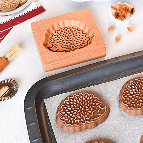 Moule À Biscuits De Cuisson En Bois Sculpté, Modèle De Moule À Pain D