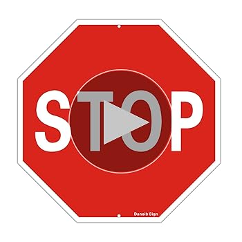 stop exit only ロードサイン　オクタゴン Amazon.com : Stop Sign, Street Road Reflective Signs, 18